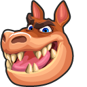 Crash Bandicoot Dingodile and Flamethrower