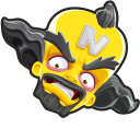 Crash Bandicoot Dr. Neo Cortex and Ray Gun
