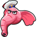 Crash Bandicoot Pink Elephant