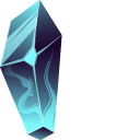 Blue Fluorite Crystal