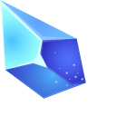 Blue Quartz Crystal