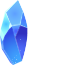 Blue Quartz Crystal