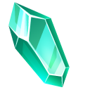 Green Calcite Crystal