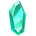 Green Calcite Crystal