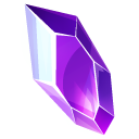 Purple Sapphire Crystal