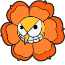 Cuphead Cagney Carnation and Pink Seed