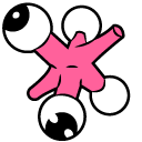 Cuphead Green and Pink Jack
