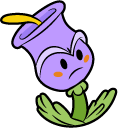 Cuphead Terrible Tulip and Murderous Mushroom