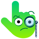 Cursoji - Face with Monocle