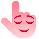 Cursoji - Smiling and Relieved Face