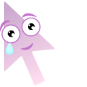 Cursoji - Smiling Face with Tear