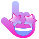 Cursoji - Star-Struck Face