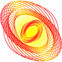 Abstract Sun and Moon