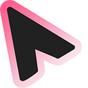 Black & Ghosty Pink