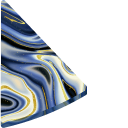 Blue and Gold Marble