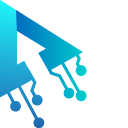 Blue Motherboard