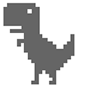 Chrome Dino T-Rex