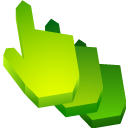 Green Abstract 3D