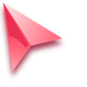 Pink Flat and Shiny