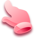 Pink Flat and Shiny