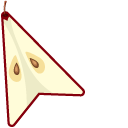 Red Apple and Slice