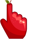Red Apple and Slice