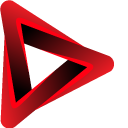 Red Penrose Triangle