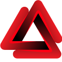 Red Penrose Triangle