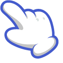 White Cartoon Hand