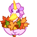 Cute Duck Unicorn Autumn Bouquet