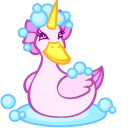 Cute Duck Unicorn Bath