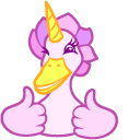 Cute Duck Unicorn Everything Is Good
