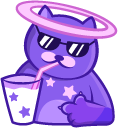 Cute Space Cat Cool