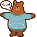 Cute Bear Hugs