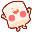 Cute Blushing Marshmallows