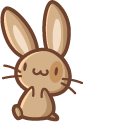 Cute Brown Rabbit
