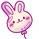 Cute Bunny and Bear Balloons