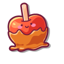 Cute Caramel Apple and Apple Pie
