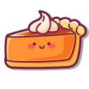 Cute Caramel Apple and Apple Pie