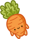 Cute Carrot and Radish