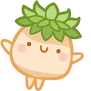 Cute Carrot and Radish