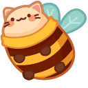 Cute Cat in Bee Costume