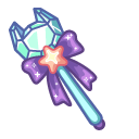 Cute Cat Magic Wand and Witch Hat