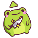 Cute Chaos Frog