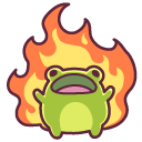 Cute Chaos Frog
