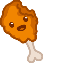 Cute Chicken Leg