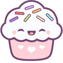 Cute Chocolate Milk and Cupcake