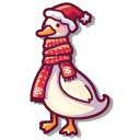 Cute Christmas Duck