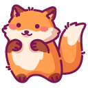Cute Chubby Fox