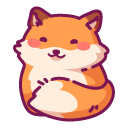 Cute Chubby Fox